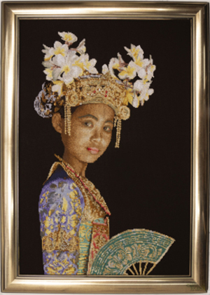 Balinese Dance on Black Kit